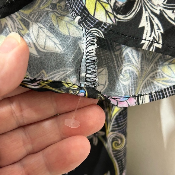 New Without Tag Torrid Harper Georgette Floral Ruched Sleeve Blouse - Picture 10 of 14